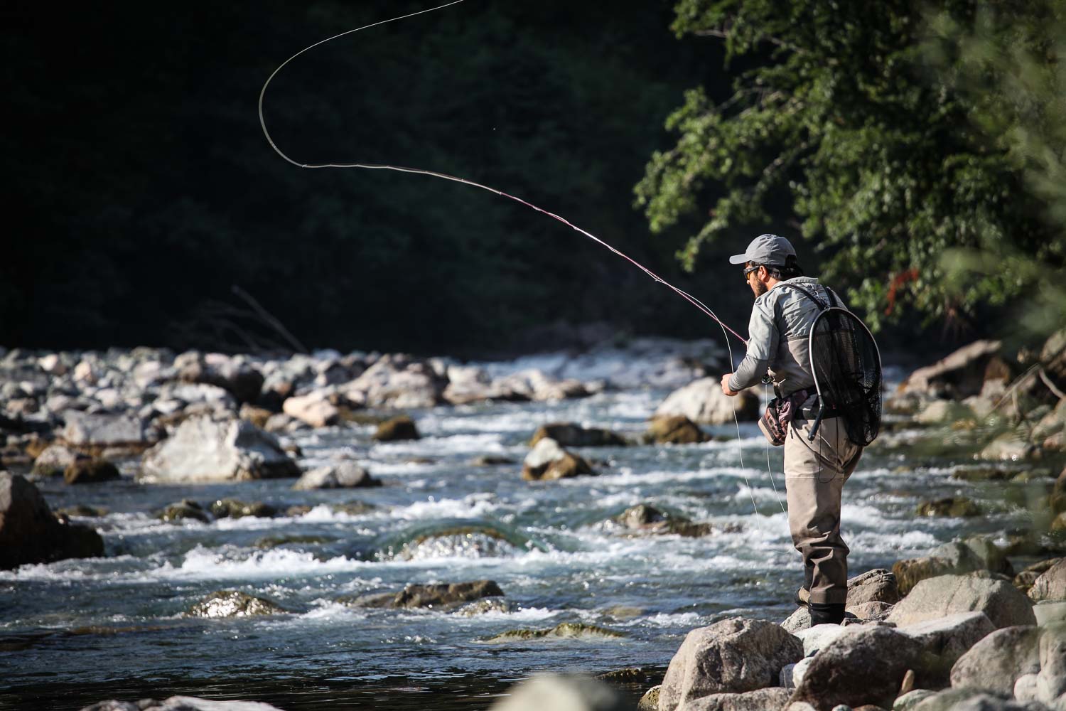 Fly fishing