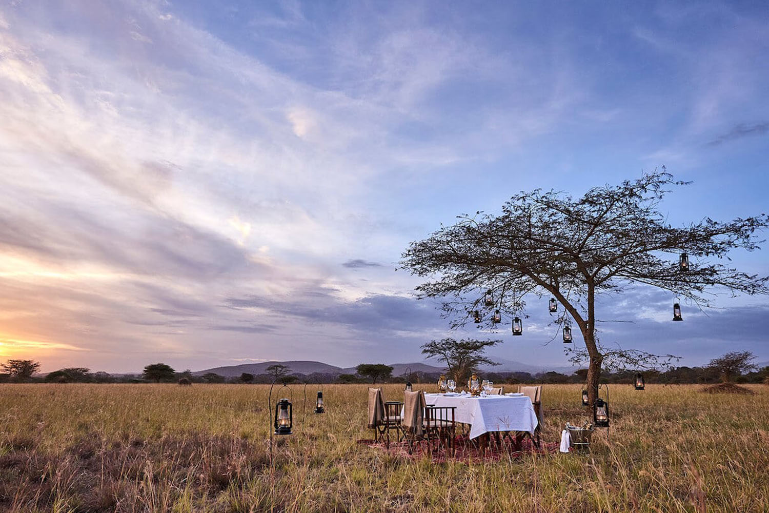 Tanzania NorthSerengeti LegendarySerengeti PrivateRomanticDining copy