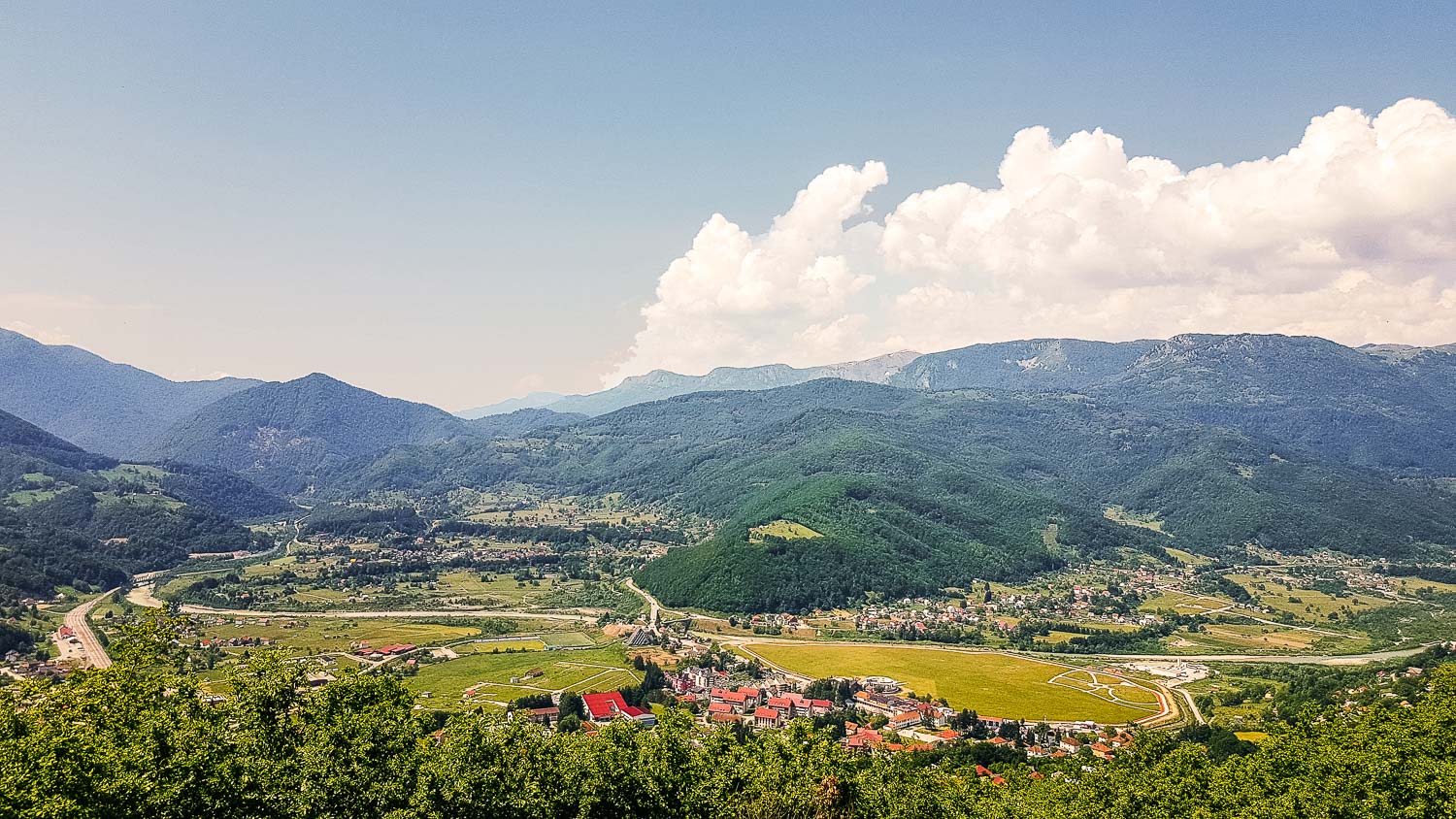 Panorama Mojkovca sa Ulosvine