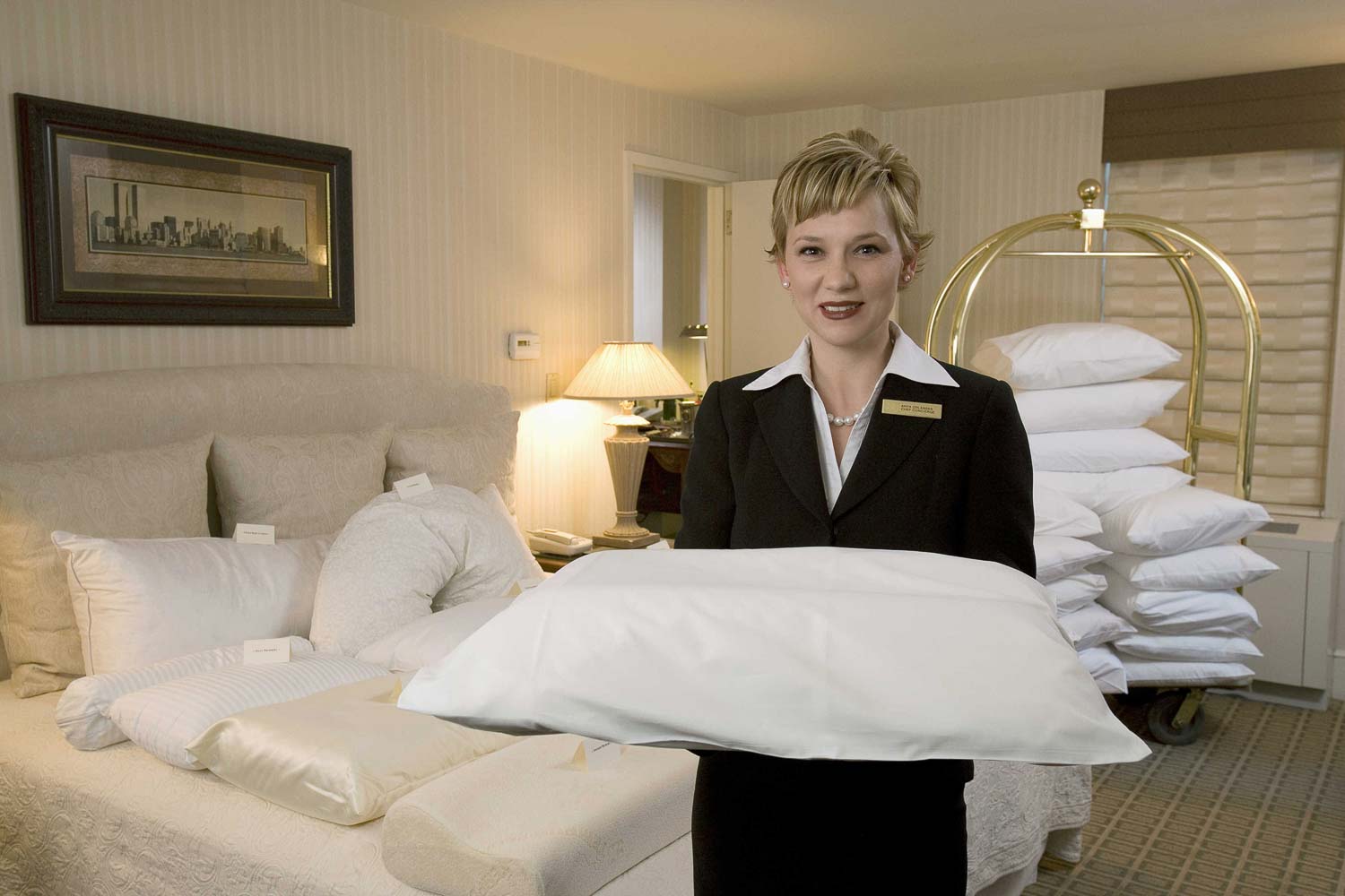 Sleep Concierge Anya with Pillow Menu Benjamin Hotel NYC