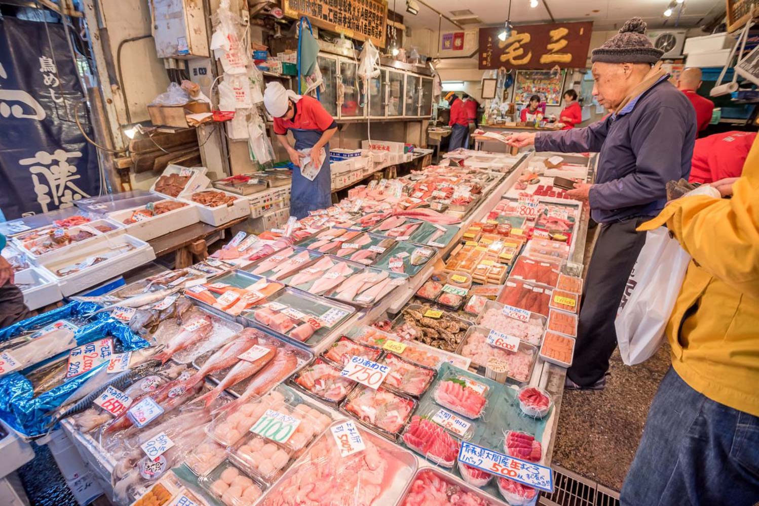 tokyo market tsukiji fish market 13659