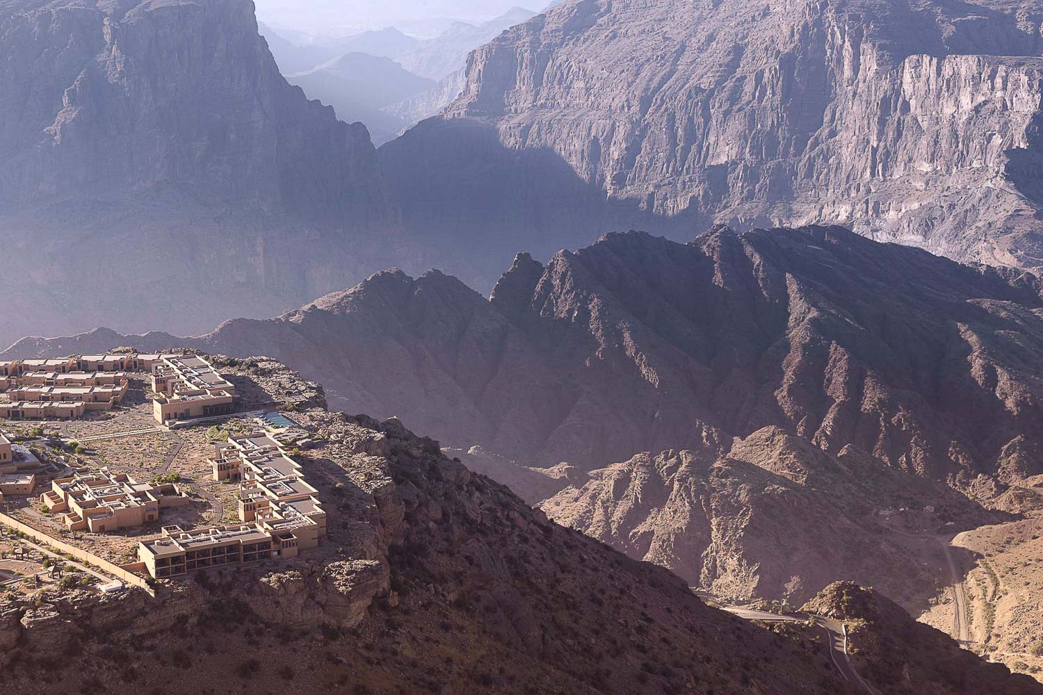 anantara al jabal al akhdar resort aerial 1 nov19 pr