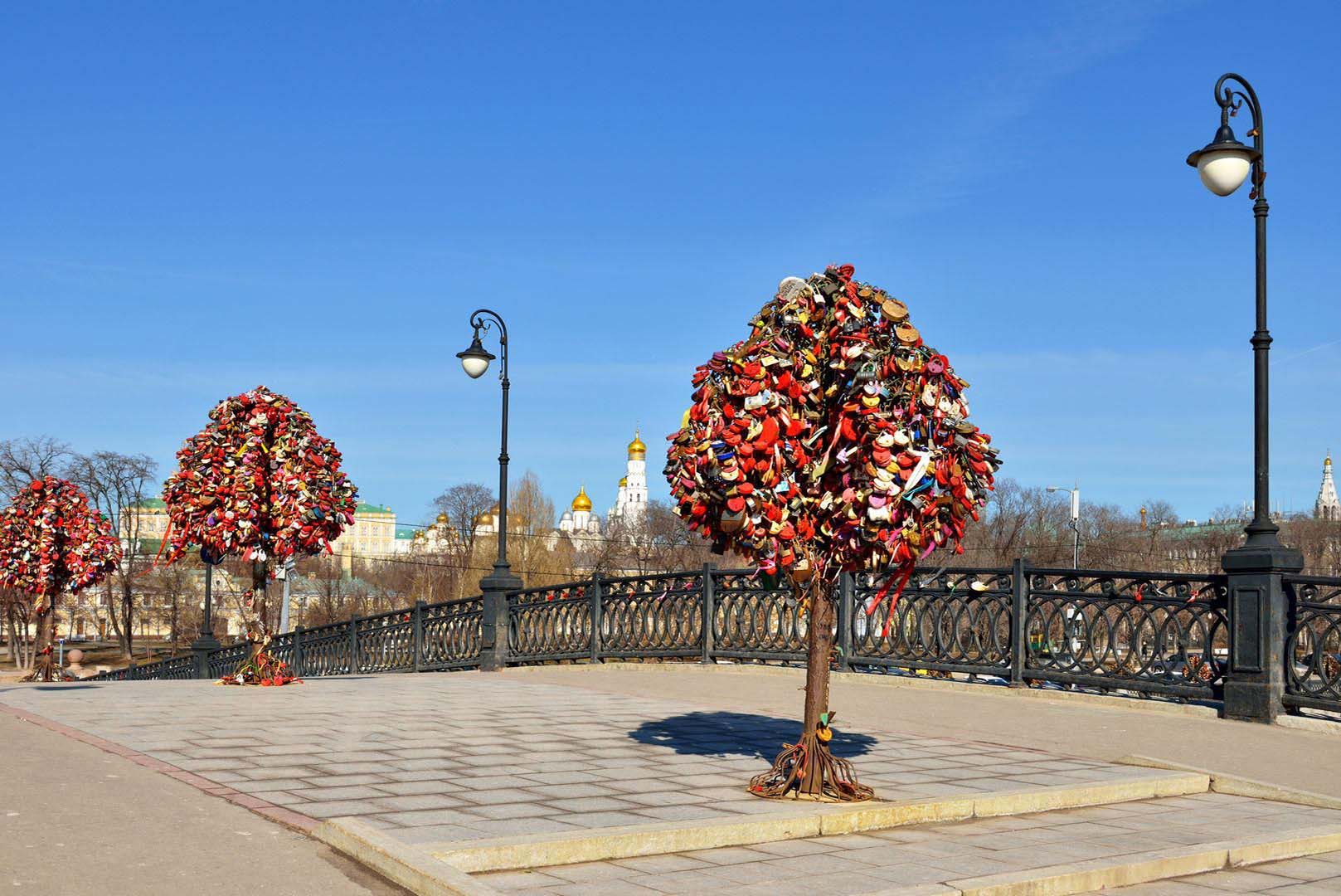 6. Luzhkov Bridge Moscow Russia