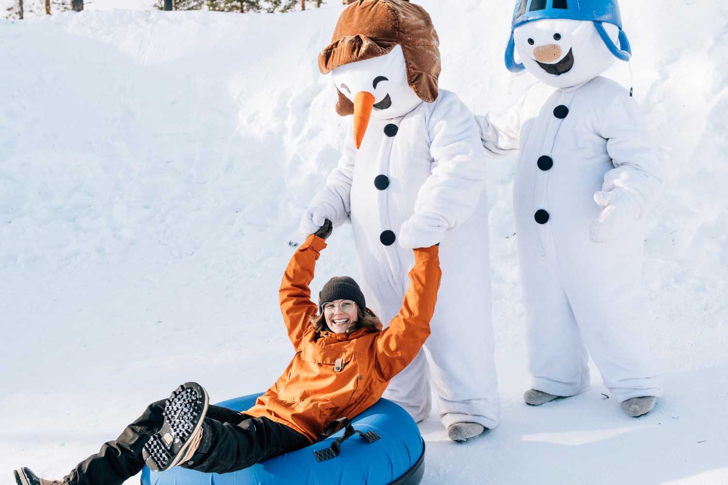 Snowman World in Santa Claus Village Rovaniemi Lapland Finland 3 2 1